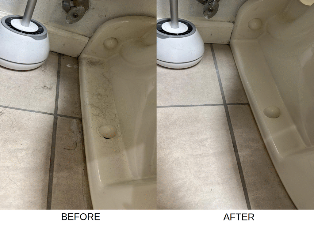 Toilet 2 - Before and After