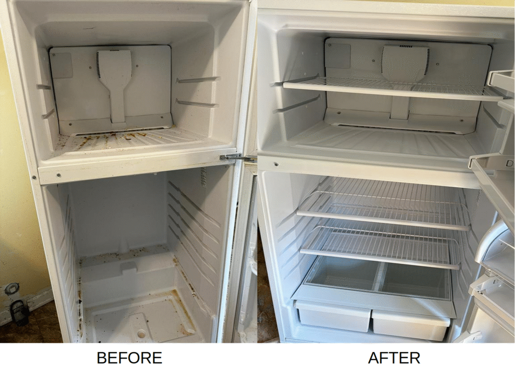 Refrigerator - Before and After